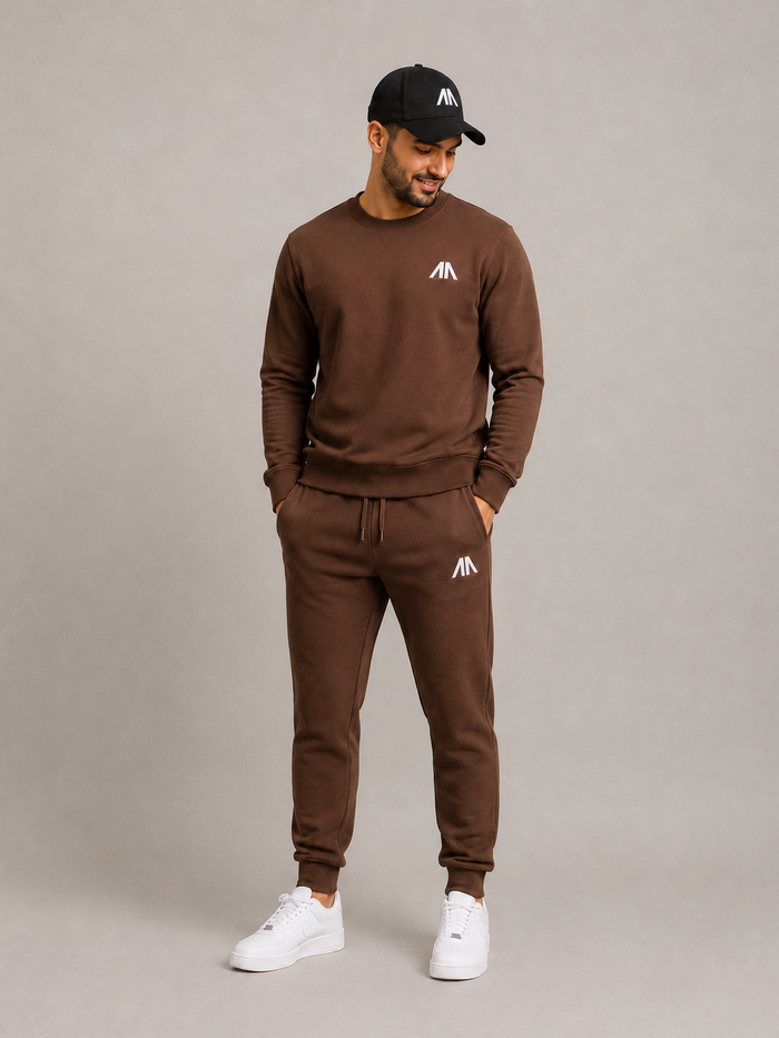 Heren Tracksuit – Bruin