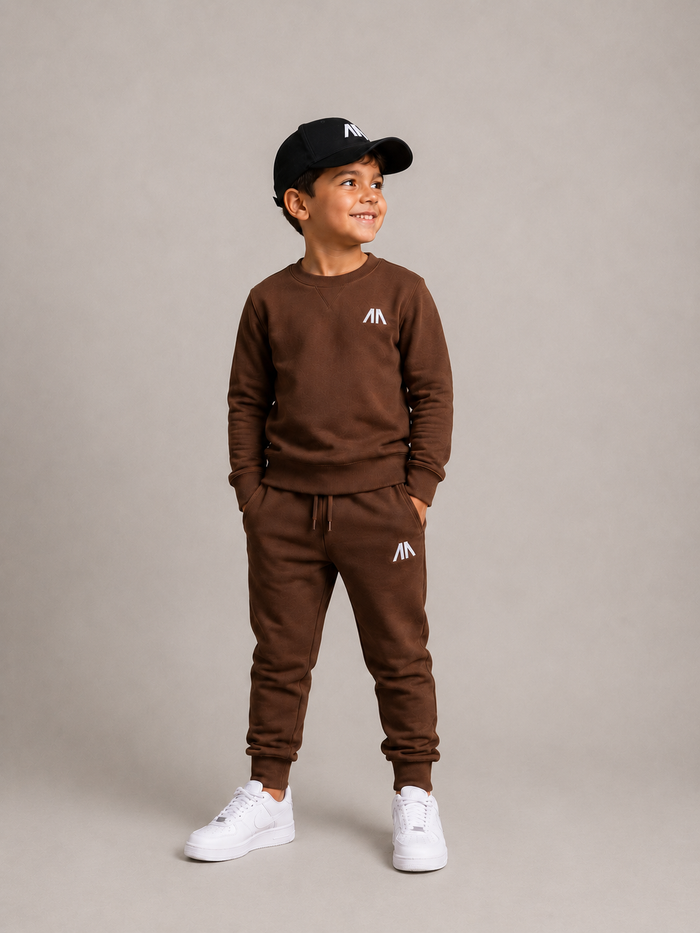 Kinder Tracksuit – Bruin