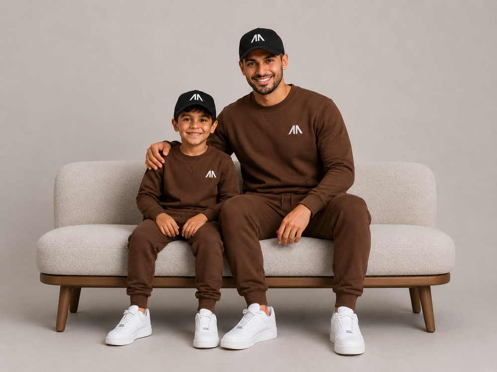 Kinder Tracksuit – Bruin
