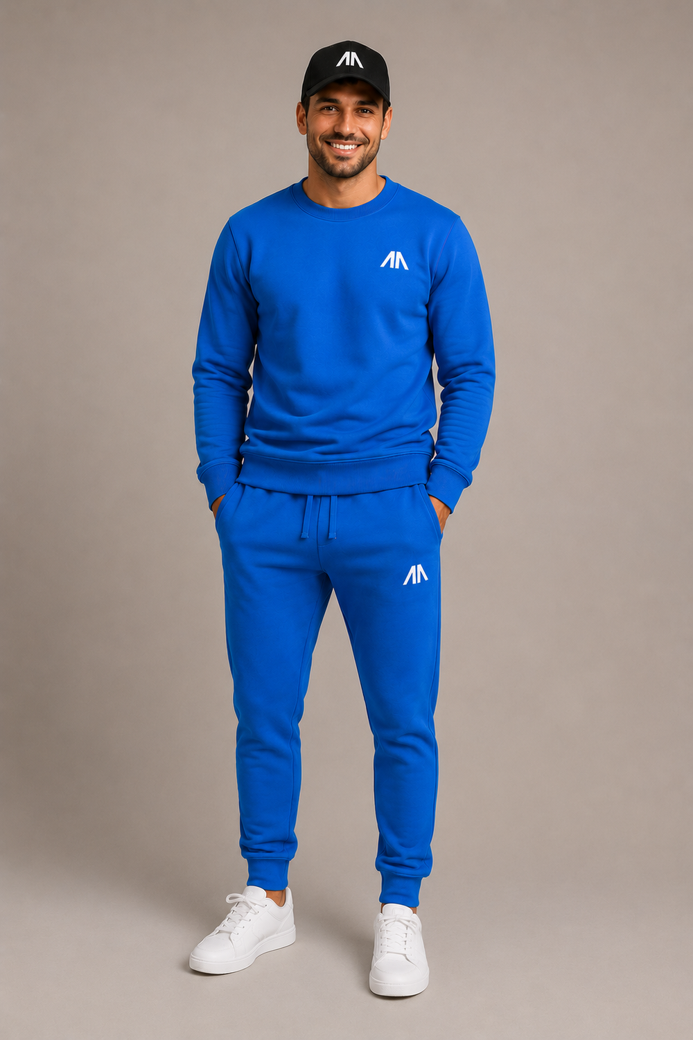 Vader + Zoon Tracksuit – Blauw