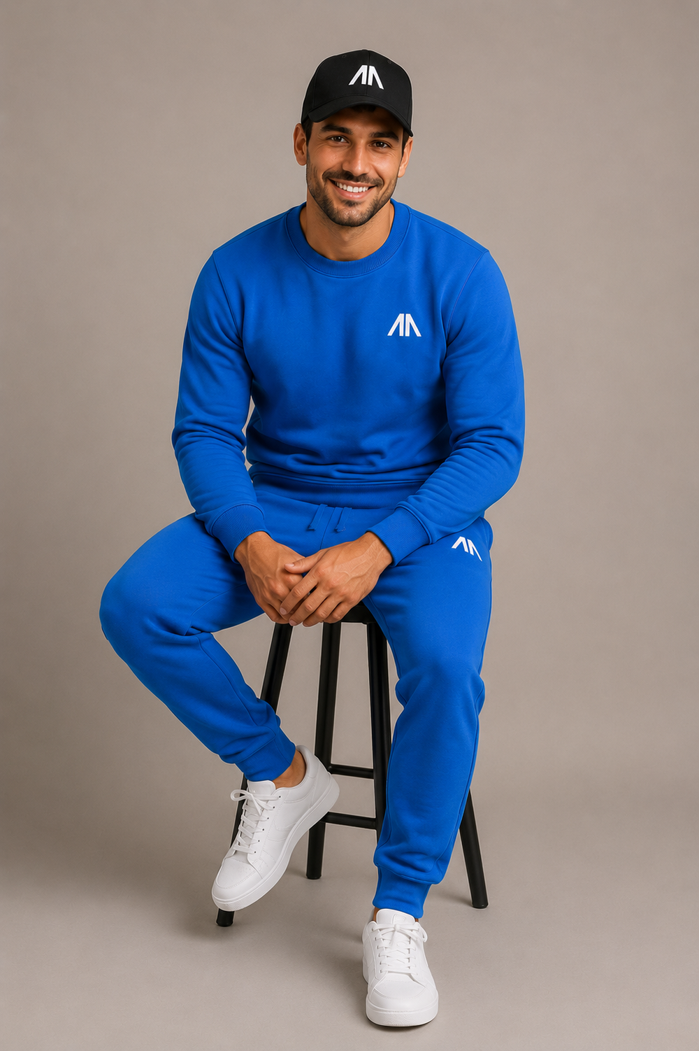 Vader + Zoon Tracksuit – Blauw