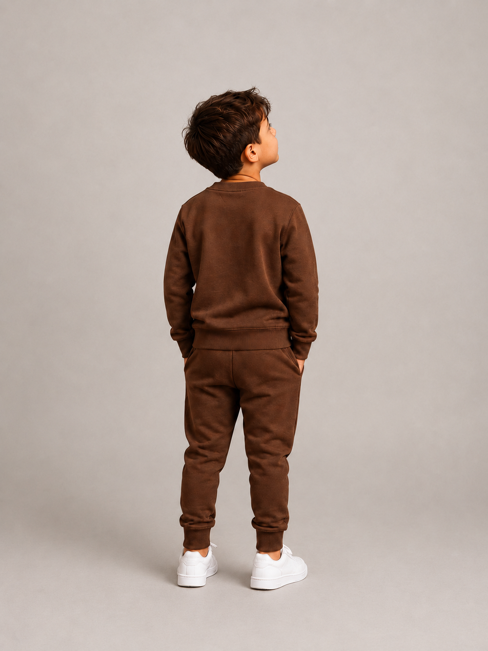 Vader + Zoon Tracksuit – Bruin