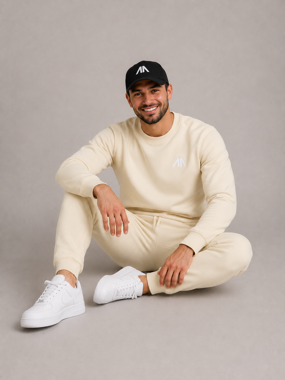 Vader + Zoon Tracksuit – Licht Geel