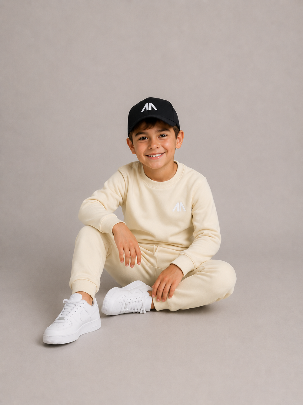 Vader + Zoon Tracksuit – Licht Geel