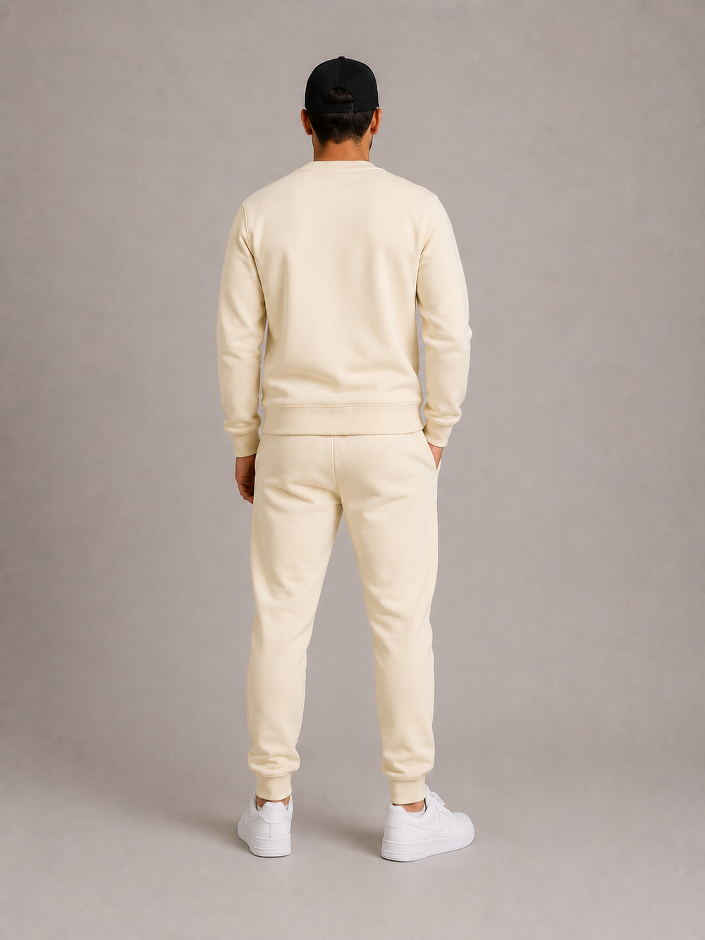 Vader + Zoon Tracksuit – Licht Geel