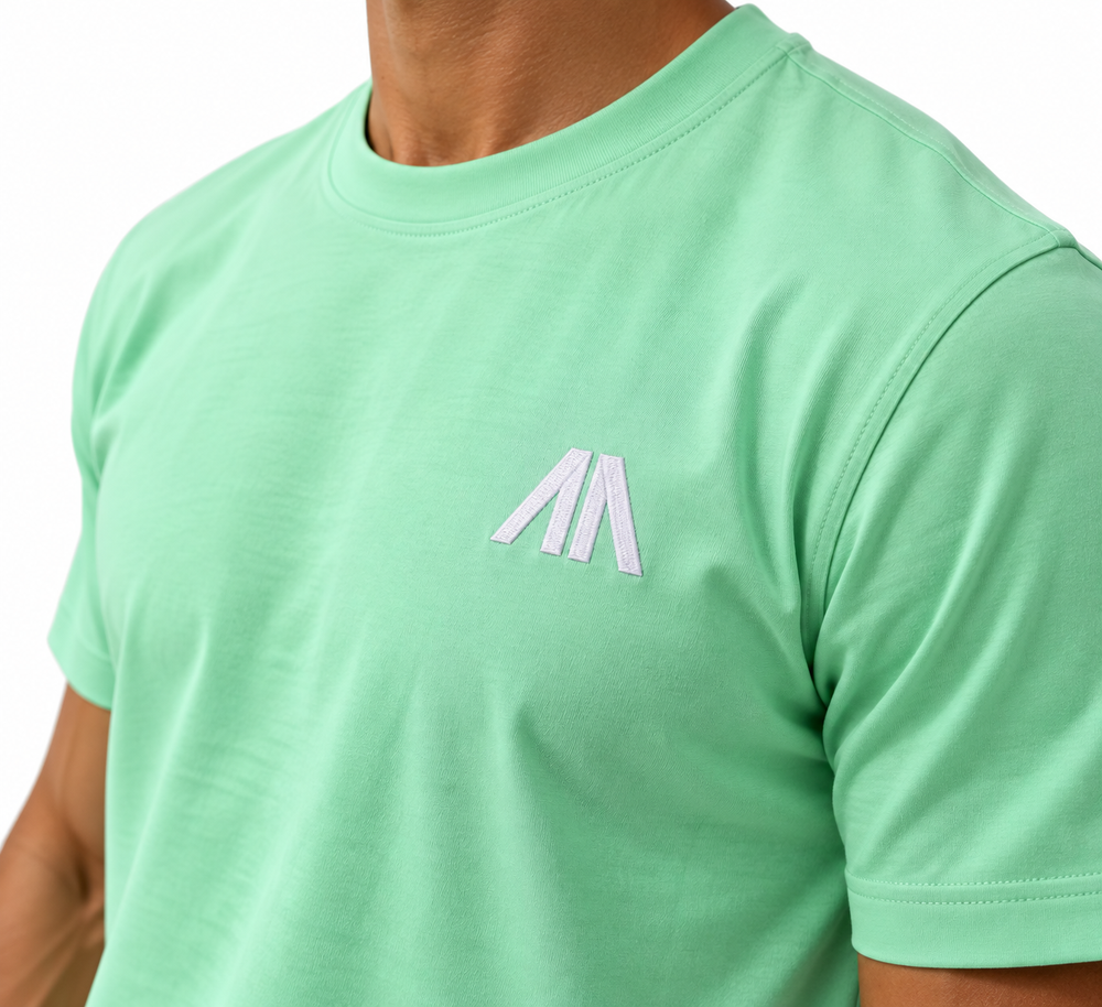 Vader + Zoon T-Shirt & Short set – Mint Groen (2 sets)