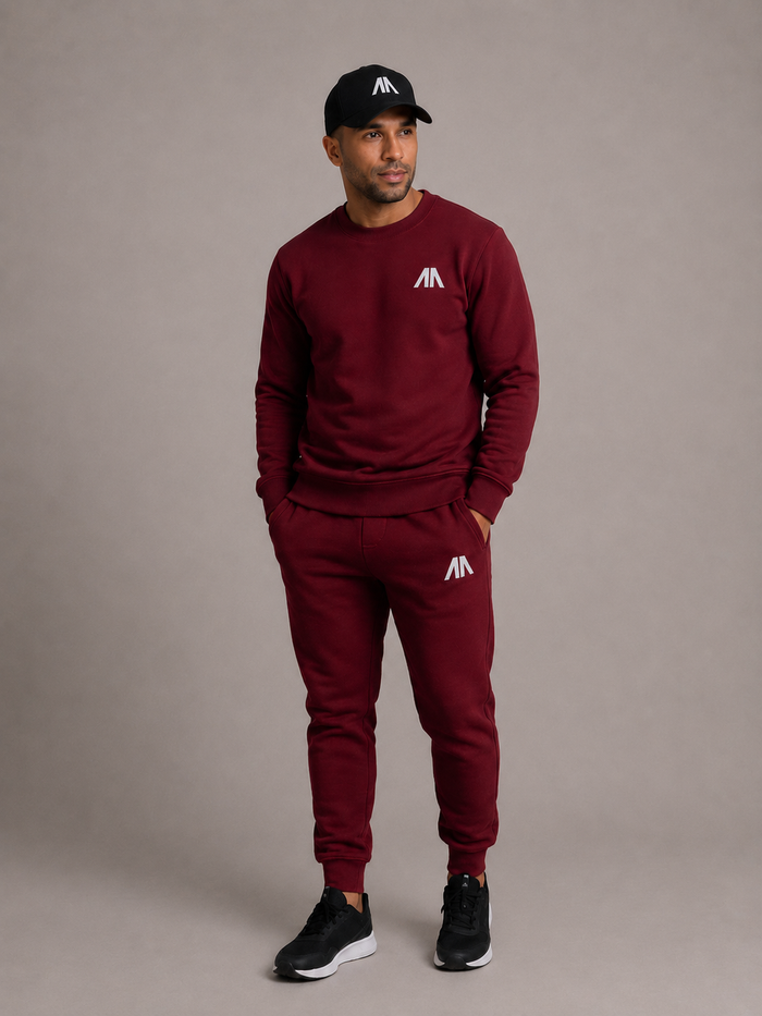 Heren Tracksuit – Bordeaux