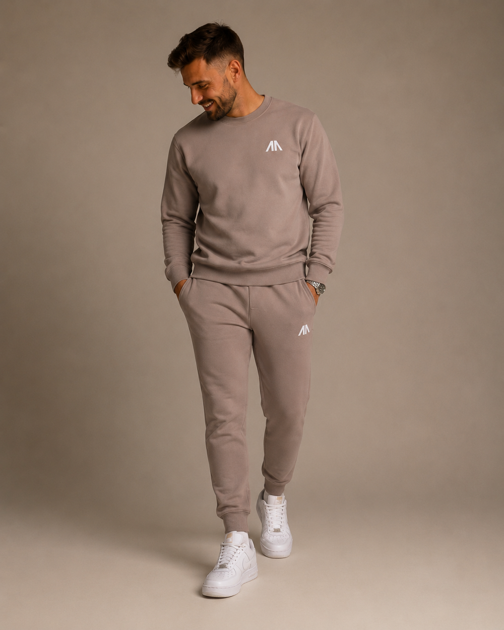 Vader + Zoon Tracksuit – Taupe