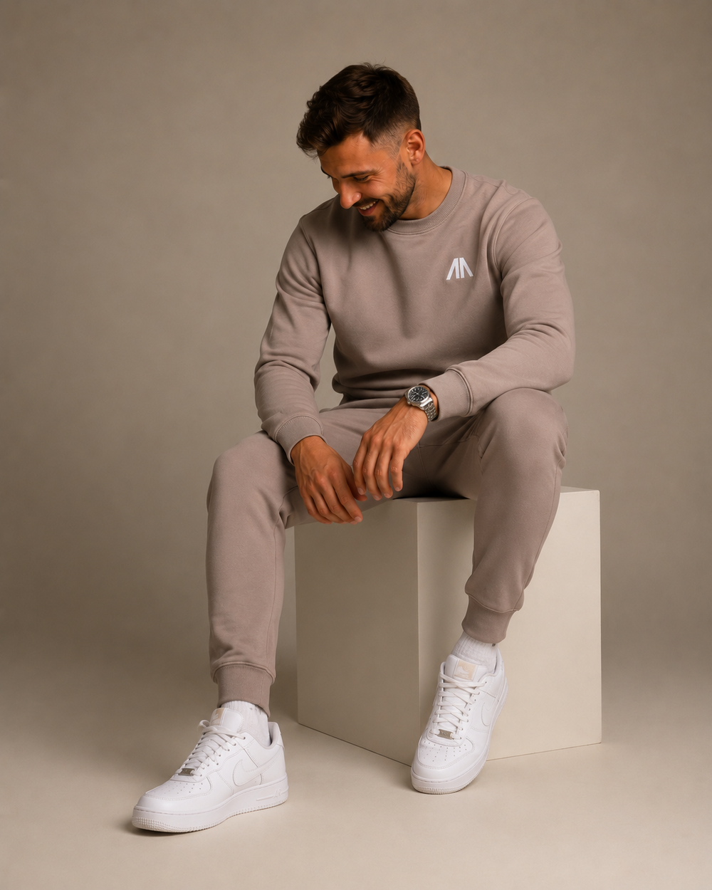 Vader + Zoon Tracksuit – Taupe
